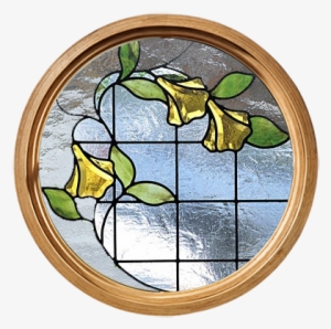 Stained Glass Window Bells - Ventanas De Vitral Para Baño