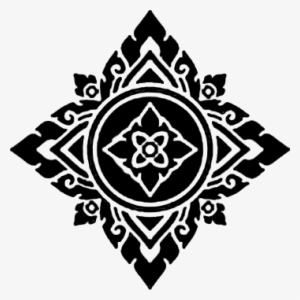 Stock Vector Thai Arts Angel Vector Pattern 178763645 - Vector Graphics