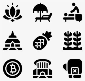 Thailand - Investigation Icons