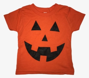 Pumpkin Face Toddler Halloween T-shirt - T-shirt
