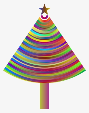 Prismatic Abstract Christmas Tree - Dress