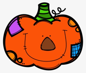 Pumpkin With Face - Clip Art