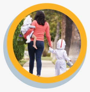 Our Candidates Are Carefully Vetted, Background Checked - Trick Or Treating With A Parent