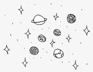 Report Abuse - Stars And Planets Drawing