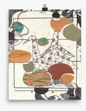 Paper Crane Collage - Paper