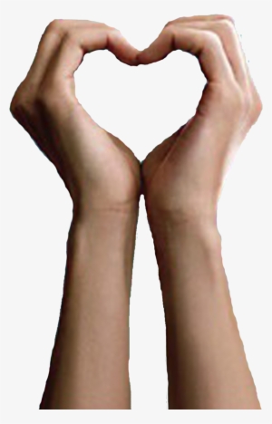 Heart With Hand Png