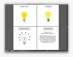 Bright Lights Logo - Illustration