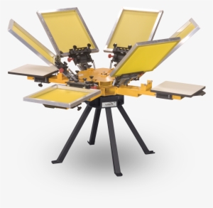 Vastex V1000 Entry Level Screen Printing Press - V-1000 6-color 4-station Printer