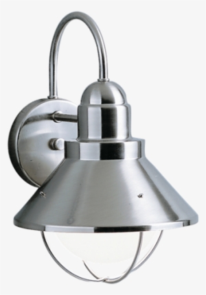 Seaside Outdoor Wall Light - Kichler Seaside Outdoor Wall Lantern 9022 In Brushed