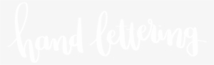 Hand-lettering - Lettering