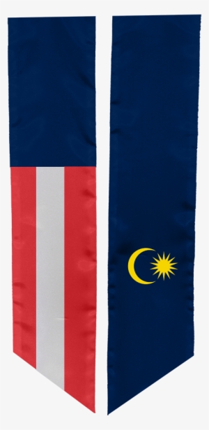 Study Abroad Sash For Malaysia - Flag