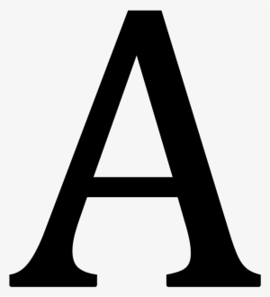 Letter A Png - Danielle Creations