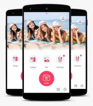 Candy Selfie Is The Best Selfie Taking Application - Friend Gift - Natural Photo Frame With Sentiments