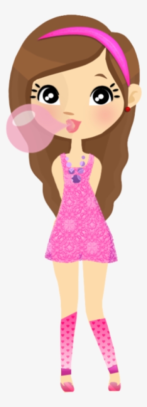Pink Doll Png Png Images - Caricature Teen