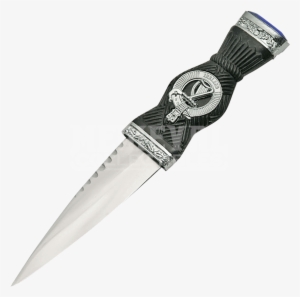 False Irish Harp Sgian Dubh Dagger Knife
