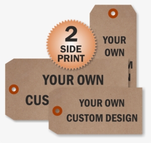 Custom Paper Tag - Neighborhood Crime Watch - Your Custom Text Here [