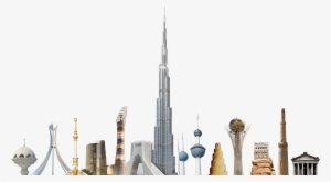 Buildings - Dubai Towers Png