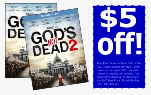 Gnd Coupon - Pure Flix Entertainment 69292 Dvd Gods Not Dead 2 Ray