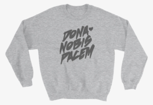 Dona Nobis Pacem Christian Catholic Crewneck Sweatshirt - Anatomy Floral Heart Sweatshirt