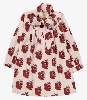 Hugo Loves Tiki Bow Dress Brown Squirrel - Dress