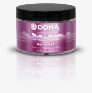 Dona Bath Salt Sassy Aroma - Tropical Tease - 7.5 Oz