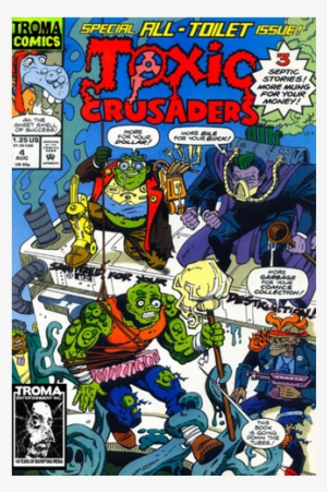 Toxic Crusaders Comic Book