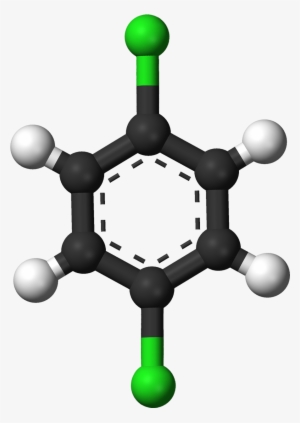 P Dichlorobenzene 3d Balls - Benzoic Acid