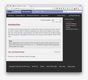 Php Output Buffer - Autoload