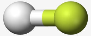 Hydrogen Fluoride 3d Balls - Hydrogen Fluoride