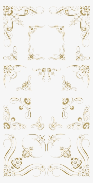 Luxurious Flourishes Vector Pack - Motif