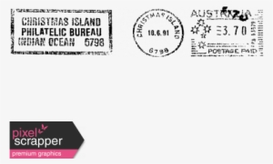 Office Stamp Template - Digital Scrapbooking