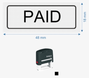 Self-inking Stamp Printer Traxx 9012 Kit - Logo Conférence Des Grandes Écoles