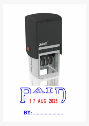 Stamp Deskmate Self Inking Date Red