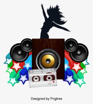 Vector Nightclub Queen, Queen, Music, Ktv Png And Vector - Music