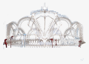 Red Queen 3rd Volume Cover Crwon - Red Queen Kings Cage Crown