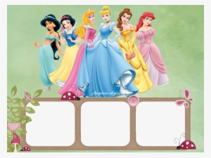 Moldura Princesas Disney - Molduras Para Fotos Princesas