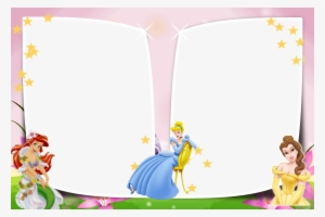 Frames Png Princesas Disney 4 Imagens Para Photoshop - Walt Disney