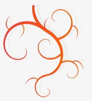 Swirls Vector - Grey And Pink Borders