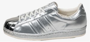 All Silver Adidas Superstar