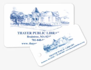 Img Thayer Public Library Cards - Ocln Library Card