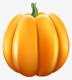 Orange Pumpkin Png Clip Art Image - Portable Network Graphics