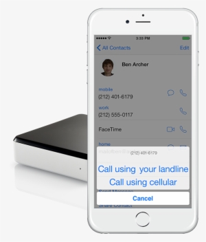 View Larger - Swissvoice - Voice Bridge - Your Landline On Your Mobile