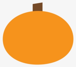 Pumpkin Clipart - Circle Pumpkin Clipart