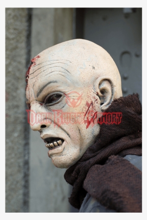 Zoom - Epic Effect Zombie Maske Hautfarben Mit Blut, Larp-maske
