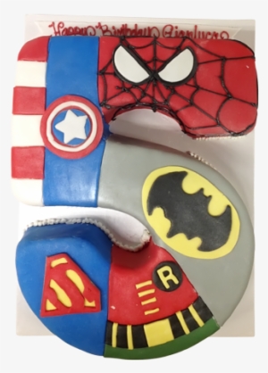 Marvel Superheroes Cake - Marvel Superhero Cake