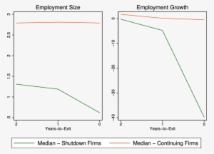 Comparison Of Shutdown And Continuing Firms - Diagram
