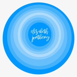 Off Center Fade Circle Personal Logo Blue - Ville De Saint Etienne