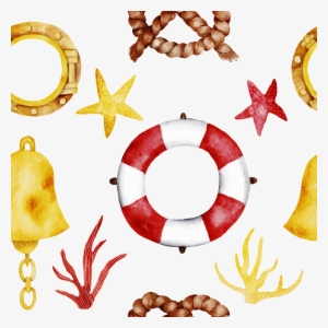 Cartoon Lifebuoy Png Transparent Background - Portable Network Graphics