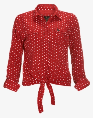 Blouse, Twenty Three Dot Shirt - Polka Dot