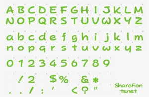 Font Hey Gorgeous Preview - Number